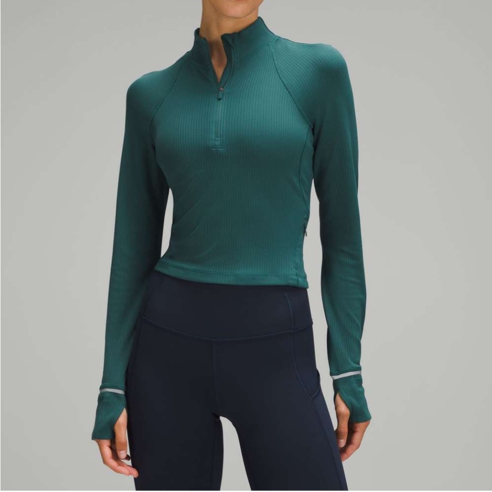 LULULEMON| ITS RULU CROPPED HALFZIP